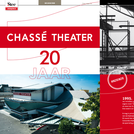 Stee magazine Chasse Theater Breda